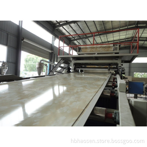 PVC Imination Marble Sheet Production Line